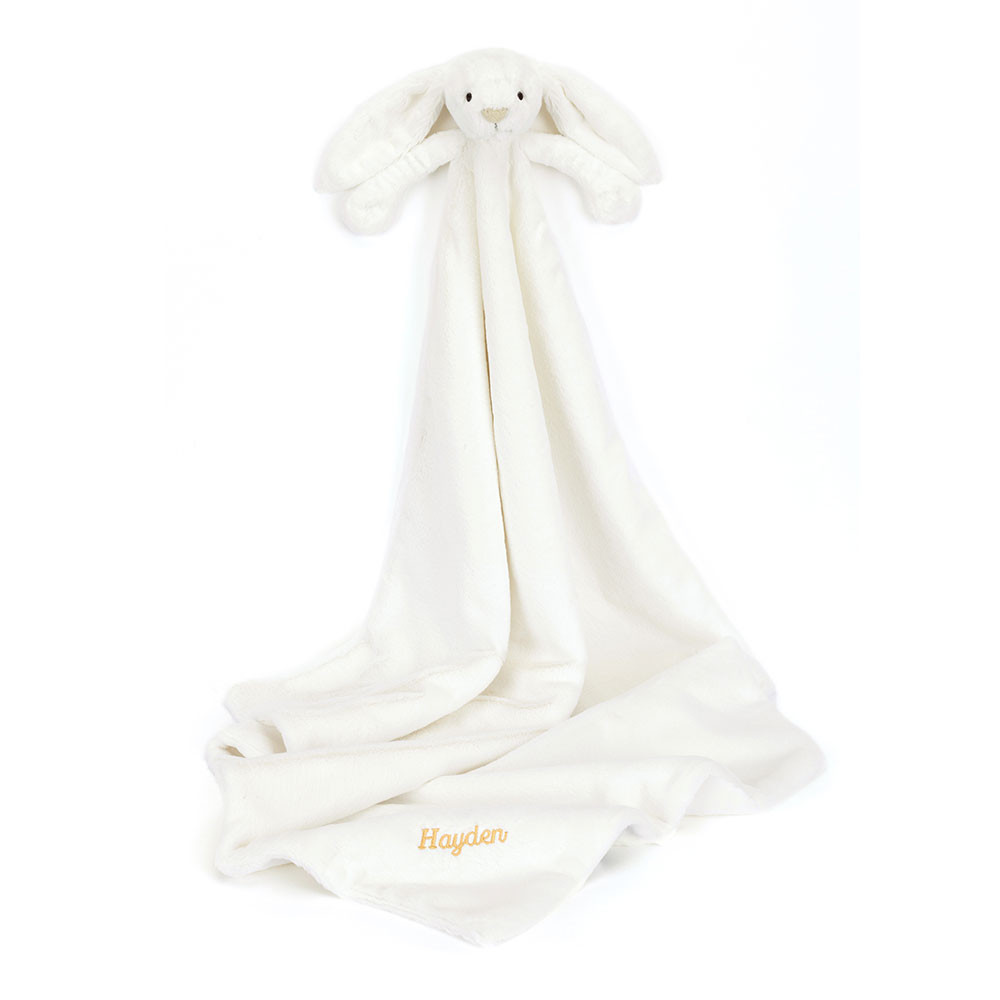 Personalized Bashful Luxe Bunny Luna Blankie